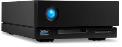 Внешний HDD LaCie 1big Dock 8TB Black Thunderbolt 3 + USB hub + SD and CompactFlash card slots + DisplayPort 1.4 STHS8000800
