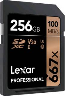 Карта памяти Lexar SDXC Professional 256GB LSD256B667