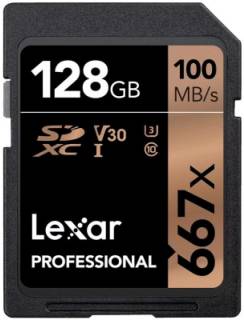 Карта памяти Lexar SDXC Professional 128GB LSD128B667