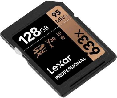 Карта памяти Lexar SDXC Professional 633x 128GB LSD128CB633