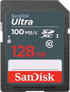 Карта памяти SanDisk SDXC Ultra 128GB SDSDUNR-128G-GN3IN