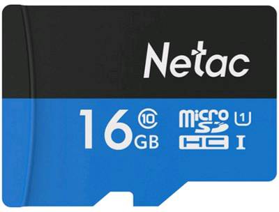Карта памяти Netac microSDXC P500 Standard 16GB NT02P500STN-016G-S