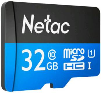 Карта памяти Netac microSDXC P500 Standard 32GB NT02P500STN-032G-S