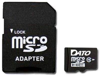 Карта памяти Dato microSDHC 128GB + Adapter DTTF128GUIC10