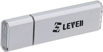 Флеш-память USB Leven Carousel Line 64GB Silver USB 3.1 JUS301SL-64M