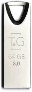 Флеш-память USB T&G 117 Metal series 64GB Silver USB 3.0 TG117SL-64G3