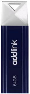 Флеш-память USB AddLink U12 64GB Dark Blue USB 2.0 ad64GBU12D2