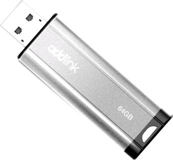 Флеш-память USB AddLink U25 64GB Silver USB 2.0 ad64GBU25S2