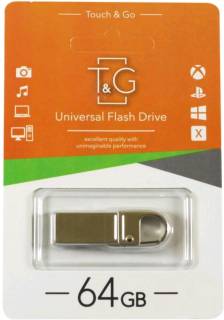 Флеш-память USB T&G 027 Metal Series 64GB Silver USB 3.0 TG027-64G3