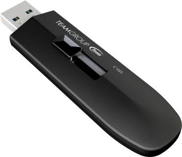 Флеш-память USB Team C185 8GB Black USB 2.0 TC1858GB01