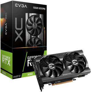 Видеокарта EVGA GeForce RTX 3060 XC GAMING 12GB 12G-P5-3657-KR