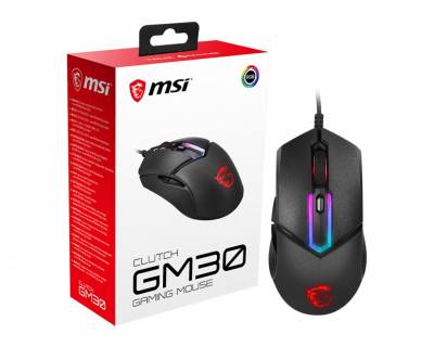Мышка MSI Clutch GM30 Black CLUTCH GM30
