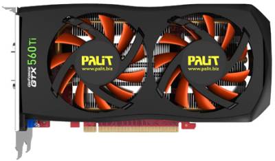 Видеокарта Palit GeForce GTX560Ti 1024MB Sonic NE5X56TS1102-1140F