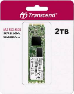 Внутренний HDD/SSD Transcend SSD 830S 2TB M.2 2280 3D NAND TLC TS2TMTS830S