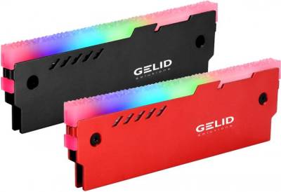 Кулер GELID Solutions Lumen RGB RAM Memory Cooling Red GZ-RGB-02