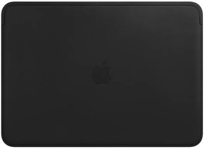 Apple Case MacBook Pro 13 Leather Sleeve Black MTEH2