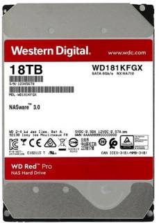 Внутренний HDD/SSD Western Digital WD Red Pro NAS 18TB 7200rpm 512MB WD181KFGX