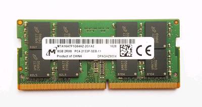 Оперативная память Micron So-Dimm DDR4 8GB 2133MHz CL15 MTA16ATF1G64HZ-2G1A2