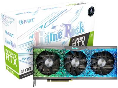 Видеокарта Palit GeForce RTX 3070 Ti GameRock 8GB NED307T019P2-1047G