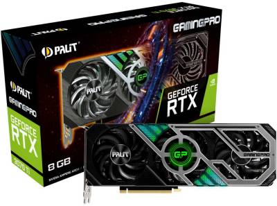 Видеокарта Palit GeForce RTX 3070 Ti GamingPro 8GB NED307T019P2-1046A