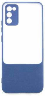 DENGOS Matte Bng для Samsung Galaxy A02s SM-A025 Light Blue DG-TPU-BNG-08