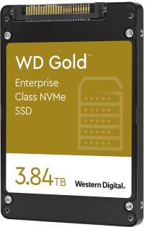 Внутренний HDD/SSD Western Digital WD GOLD Enterprise 3.84TB U.2 NVMe 1.3c  PCIe Gen 3.1 x4 WDS384T1D0D