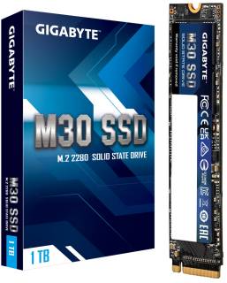 Внутренний HDD/SSD Gigabyte M30 SSD 1TB M.2 2280 NVMe 1.3 PCIe 3.0 x4 3D TLC GP-GM301TB-G