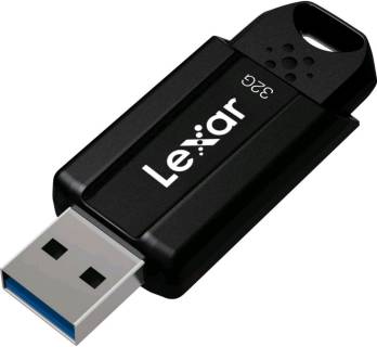 Флеш-память USB Lexar JumpDrive S80 32GB Black USB 3.1 LJDS080032G-BNBNG