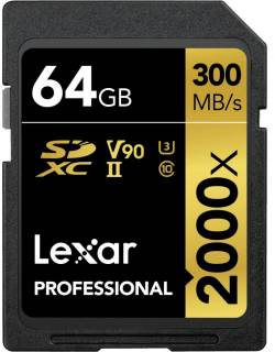 Карта памяти Lexar Professional 2000x 64GB LSD2000064G-BNNNG