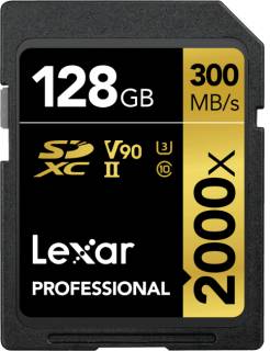 Карта памяти Lexar Professional 2000x 128GB LSD2000128G-BNNNG