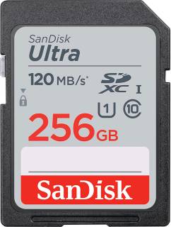 Карта памяти SanDisk Ultra SDXC 256GB SDSDUN4-256G-GN6IN