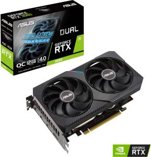 Видеокарта ASUS Dual GeForce RTX 3060 V2 OC Edition 12GB DUAL-RTX3060-O12G-V2