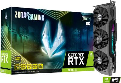 Видеокарта ZOTAC GAMING GeForce RTX 3080 Ti Trinity OC 12GB ZT-A30810J-10P