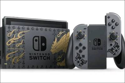 Игровая приставка NINTENDO Switch Monster Hunter Rise Edition