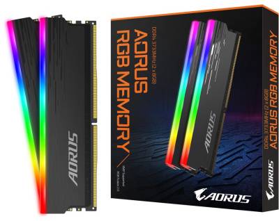 Оперативная память Gigabyte AORUS RGB DDR4 16GB (2x8GB) 3733MHz CL19 Kit GP-ARS16G37D