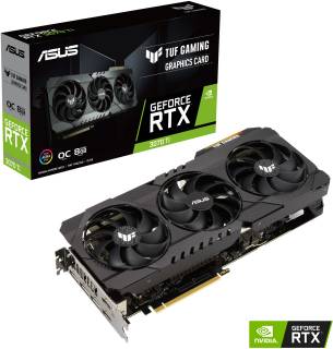 Видеокарта ASUS TUF Gaming GeForce RTX 3070 Ti OC Edition 8GB TUF-RTX3070TI-O8G-GAMING