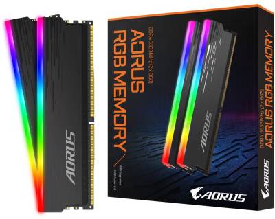 Оперативная память Gigabyte AORUS RGB Memory DDR4 16GB (2x8GB) 3333MHz CL19 GP-ARS16G33