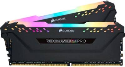 Оперативная память Corsair Vengeance RGB Pro Black DDR4 16GB (2x8GB) 3600MHz CL20 Kit CMW16GX4M2Z3600C20