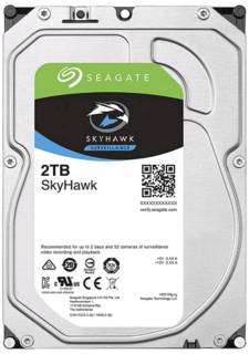 Внутренний HDD/SSD Seagate Skyhawk Surveillance 2TB 5400rpm 256MB ST2000VX015