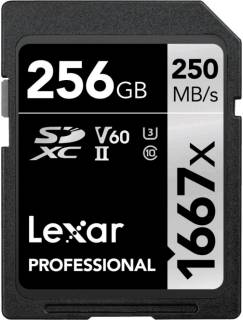 Карта памяти Lexar Professional 1667x SDXC 256GB LSD256CB1667