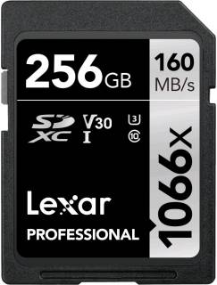 Карта памяти Lexar Professional 1066x SDXC SILVER Series 256GB LSD1066256G-BNNNG