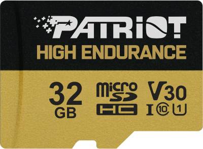 Карта памяти Patriot High Endurance microSDXC 32GB PEF32GE31MCH