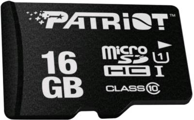 Карта памяти Patriot microSDHC LX Series 16GB PSF16GMDC10
