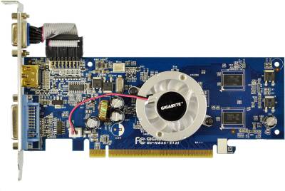 Видеокарта Gigabyte GeForce 8400GS 512MB GV-N84S-512I