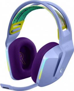 Наушники Logitech G733 Lightspeed Wireless RGB Gaming Headset Lilac 981-000890