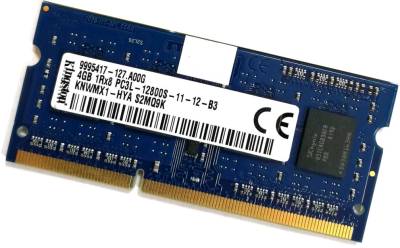Оперативная память Kingston So-Dimm DDR3 4GB 1600MHz CL11 KNWMX1-HYA