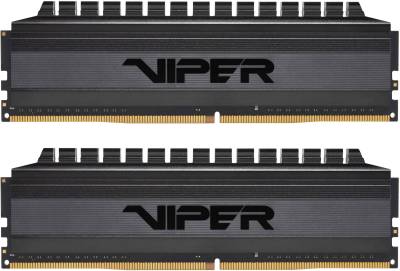 Оперативная память Patriot Viper 4 Blackout DDR4 32GB (2x16GB) 3000MHz CL16 Kit PVB432G300C6K