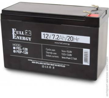 Аккумуляторная батарея FullEnergy 12V 7.2Ah FEP-128