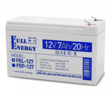 Аккумуляторная батарея FullEnergy 12V 7Ah  FEL-127