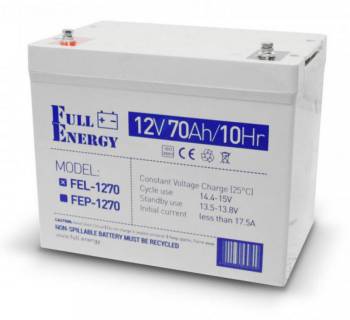 Аккумулятор FullEnergy 12V 70Ah FEL-1270